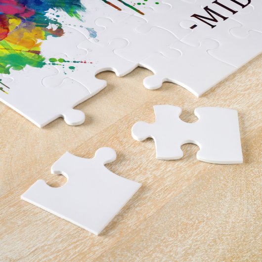 Midland Texas Skyline Puzzle (Seite)