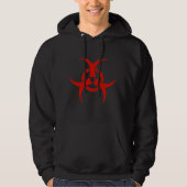 Midleton Muay thailändischer schwarzer Hoodie (Vorderseite)