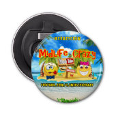 Midlife Crazy Bottle Opener Flaschenöffner (Vorderseite)
