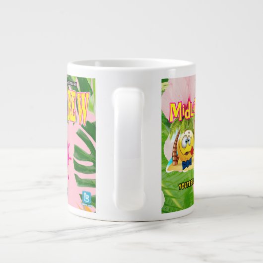 Midlife Crazy Jumbo Coffee Tasse (Rückseite)