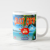 Midlife Crazy Jumbo Coffee Tasse (Rechts)