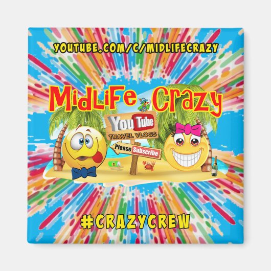 Midlife Crazy Magnet (Vorne)