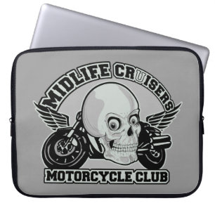Midlife Cruisers MC kundenspezifische Notebook-Hül Laptopschutzhülle