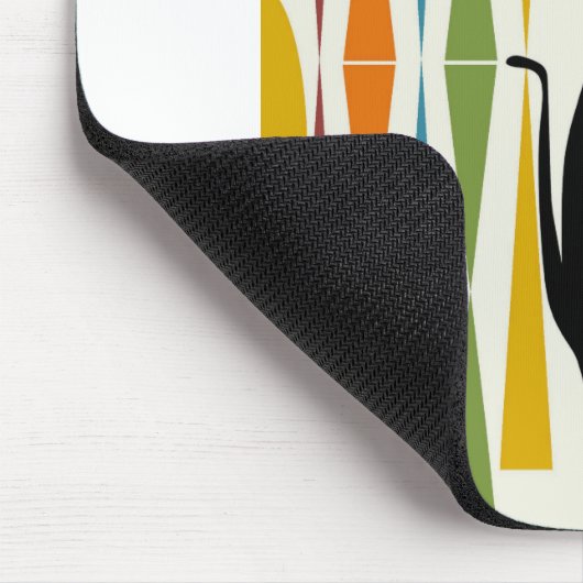 MidMod Art Cat 2 Mousepad (Ecke)