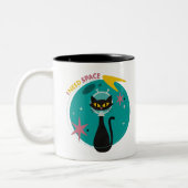 MidMod Cat in Space Tasse "I Need Space" (Links)