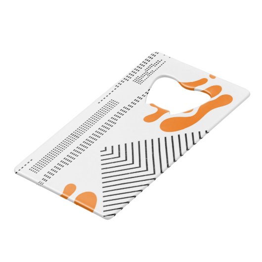 MidMod Future Geldbeutel Flaschenöffner (Vorderseite Schrägansicht)