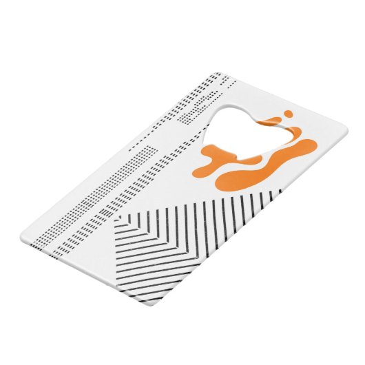 MidMod Future Geldbeutel Flaschenöffner (Rückseite Schrägansicht)