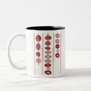 MidMod-Kunst 2.3 Zweifarbige Tasse