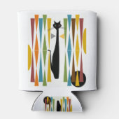 MidMod Kunst Katze 2 Dosenkühler (Rückseite)