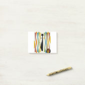 MidMod Kunst-Katze 2 Post-it Klebezettel (Auf Schreibtisch)