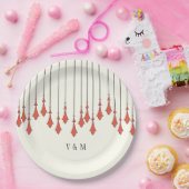 Midnight Autumn Wedding Pappteller (Party)