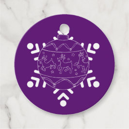 Midnight Baby Reindeer Geschenkanhänger