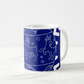 Midnight Baby Reindeer Kaffeetasse (VorderseiteRechts)