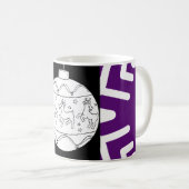 Midnight Baby Reindeer  Kaffeetasse (VorderseiteRechts)