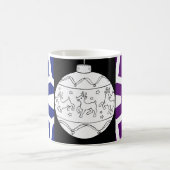 Midnight Baby Reindeer  Kaffeetasse (Mittel)