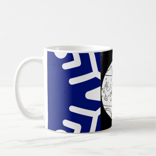 Midnight Baby Reindeer  Kaffeetasse (Links)