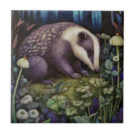 Midnight Badger Keramik Tile Fliese