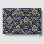 Midnight Baroque Wedding Gästebuch (Rückseite)