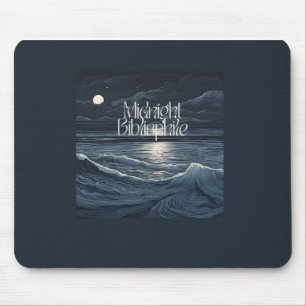 Midnight Bibliophile Mouse Pad Mousepad
