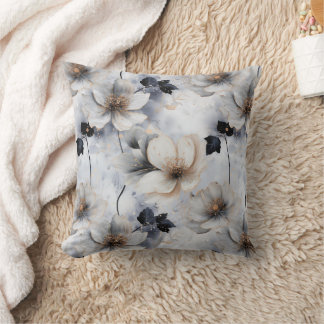 Midnight Bloom Floral Duvet Cover – Elegant Kissen