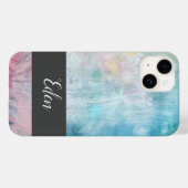 Midnight Bloom Grunge Custom Phone Case (Rückseite (Horizontal))