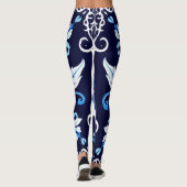 midnight bloom leggings (Rückseite)