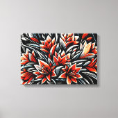 Midnight Bloom Leinwanddruck (Vorderseite)