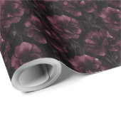 Midnight Bloom Muttertag Geschenkpapier (Rolleneckpunkt)