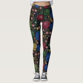 Midnight Bloom Print Leggings (Vorderseite)