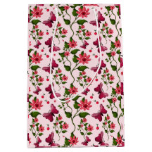 Midnight Bloom Schmetterling Floral