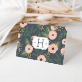 Midnight Blooms Monogram