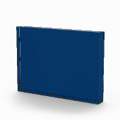 Midnight Blue Acrylic Foto Block Display (Rechts)