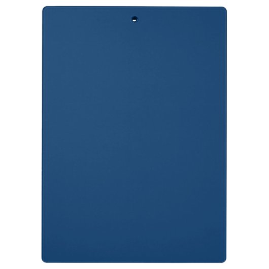 Midnight Blue Clipboard - Custom & Dable Klemmbrett (Rückseite)