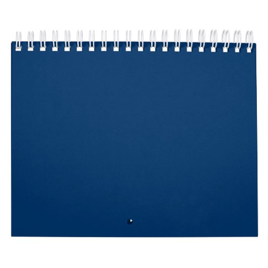 Midnight Blue Custom Binder - Elegant & Versatile Kalender (Titelbild)