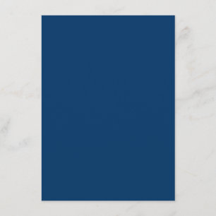 Midnight Blue Custom Enclosure Card Begleitkarte
