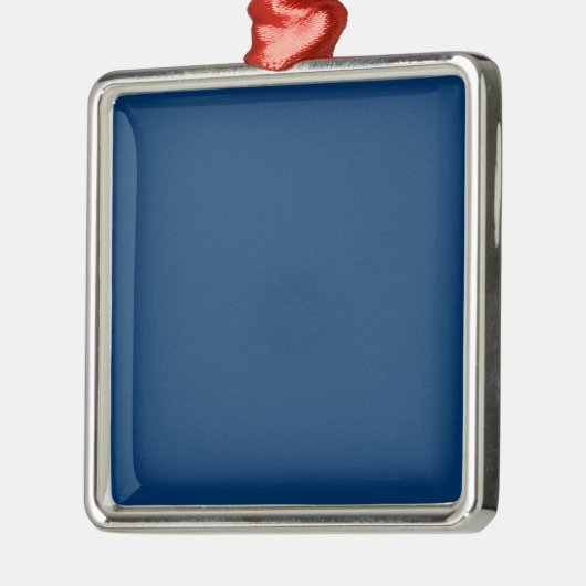 Midnight Blue Custom Holiday Ornament (Links)