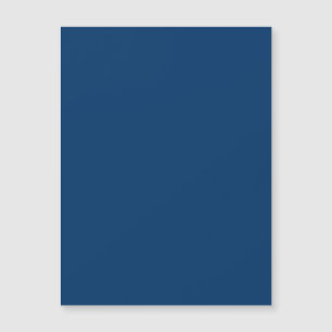 Midnight Blue Custom Magnetic Card - Sleek Magneteinladung