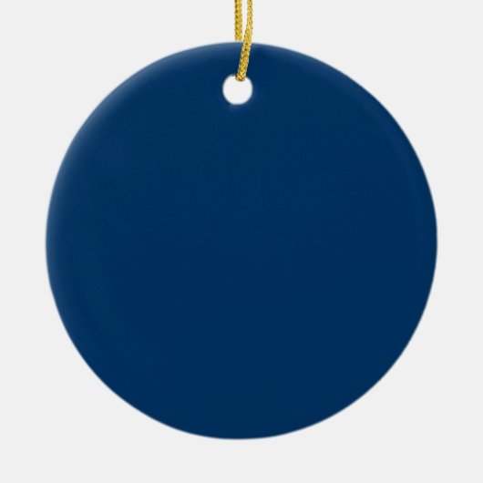 Midnight Blue Custom Ornament - Bulk Orders (Vorne)