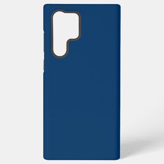 Midnight Blue Custom Phone Case Samsung Galaxy Hülle (Rückseite)