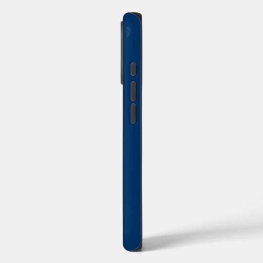 Midnight Blue Custom Phone Case - Sleek & Dable (Rückseite / Links)