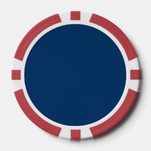 Midnight Blue Custom Poker Chip