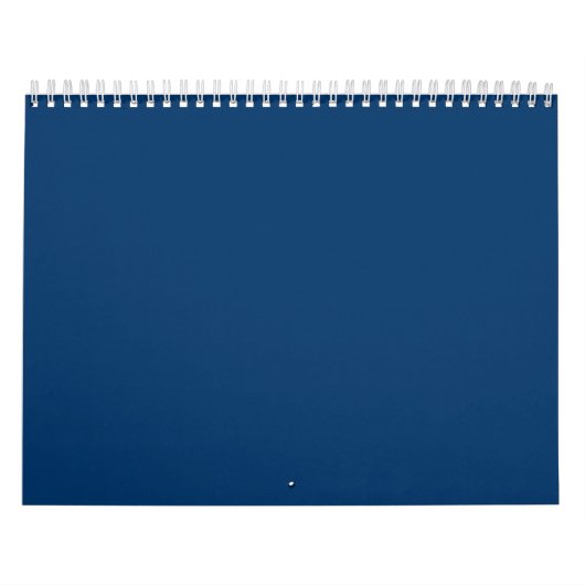 Midnight Blue Custom Wall Calendar - Bulk Orders Kalender (Titelbild)