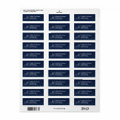 MIDNIGHT BLUE Damask Wedding Monogram B529 (Vorne)