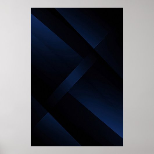 Midnight Blue Depth Poster (Vorne)