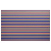 Midnight Blue, Dim Gray und Coral Stripes Stoff (Fat Quarter (45,7 x 55,9 cm))