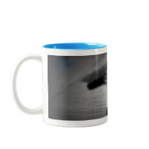 Midnight Blue Eyes — Schwarze Katze Kaffeetasse