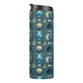 Midnight Blue Gothic Thermosbecher (Nach rechts gedreht)