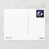 Midnight Blue Masquerade Postkarte (Rückseite)