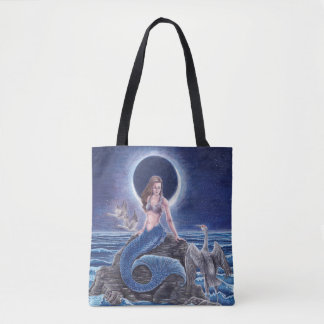 Midnight Blue Mermaid Tasche