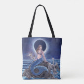 Midnight Blue Mermaid Tasche (Rückseite)